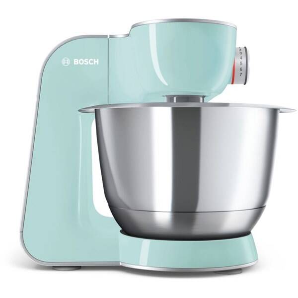Kuchyňský robot Bosch MUM58020 stříbrný/tyrkysový

