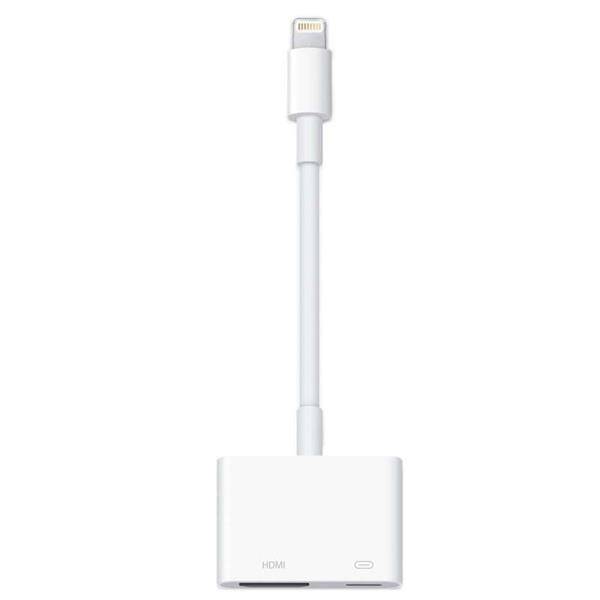 Redukce Apple HDMI + Lightning / Lightning bílá

