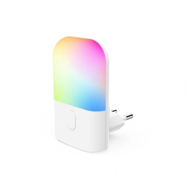 Noční světlo Hama 223504, 0,5W, automatické zapnutí/vypnutí, RGB bílé

