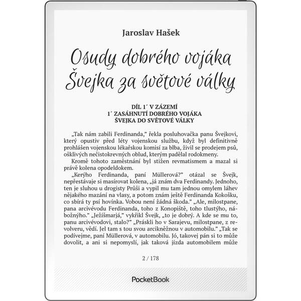 Čtečka e-knih PocketBook 1030 InkPad One černá


