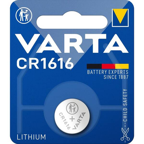 Baterie lithiová Varta CR1616, blistr 1ks 


