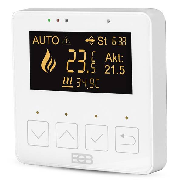 Termostat Elektrobock digitální, pro podlahové topení bílý

