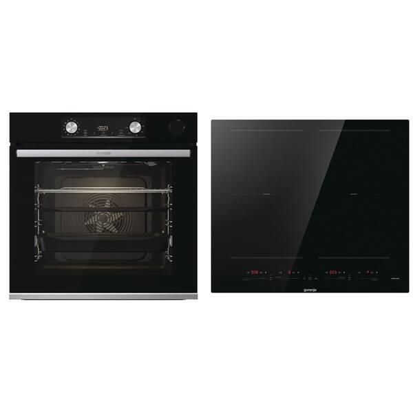 Set výrobků Gorenje BSAX6737E08BG + GI6442BSCE černá barva
