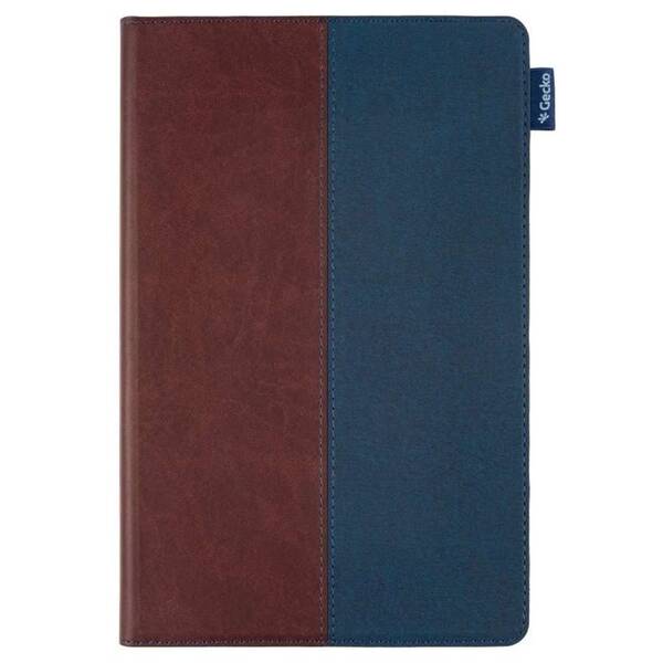 Pouzdro na tablet Gecko Covers ColorTwist na Samsung Tab A7 10.4" (2020) modré/hnědé

