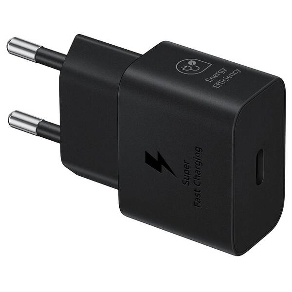 Nabíječka do sítě Samsung EP-T2510, USB-C, 25W, bez kabelu černá

