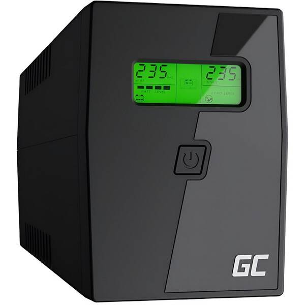 Záložní zdroj Green Cell Micropower 600VA LCD černý

