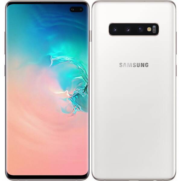 Mobilní telefon Samsung S10+ 1 TB - ceramic bílá 

