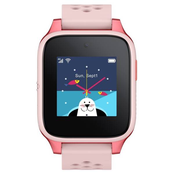 Chytré hodinky TCL MOVETIME Family Watch 46 růžové


