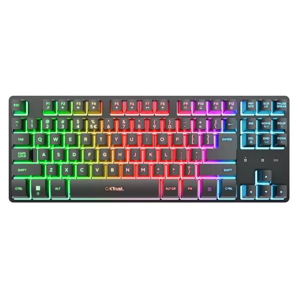 Klávesnice Trust GXT 831 Thado TKL, US layout černá

