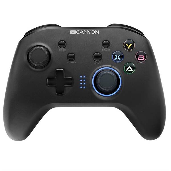 Gamepad Canyon CND-GPW3 4v1 pro Nintendo Switch, Android, PC, PS3 černý


