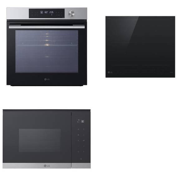 Set výrobků LG WSED7612S + CBIZ2437B + MG7Z2593D černý

