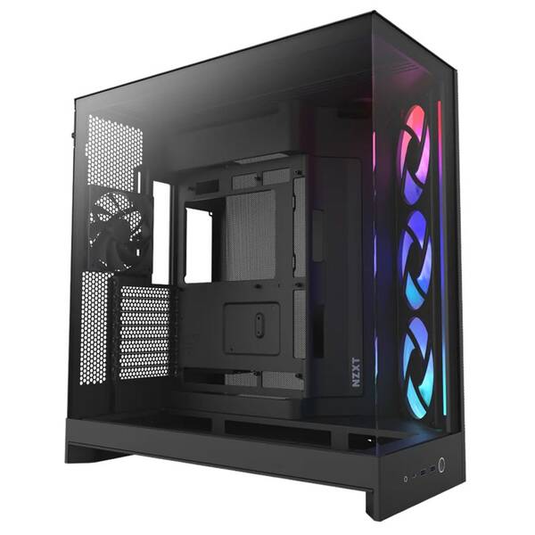Case NZXT H9 Flow RGB černá

