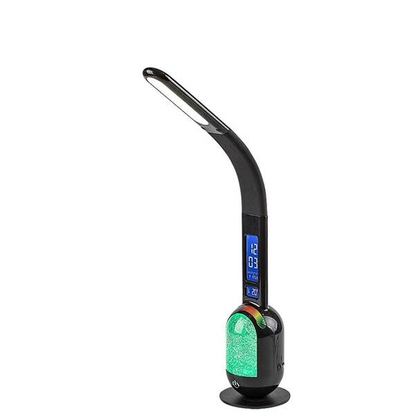 Stolní LED lampička Rabalux FIGEN 74230, 5W, 290 lm, stmívání, RGB černá

