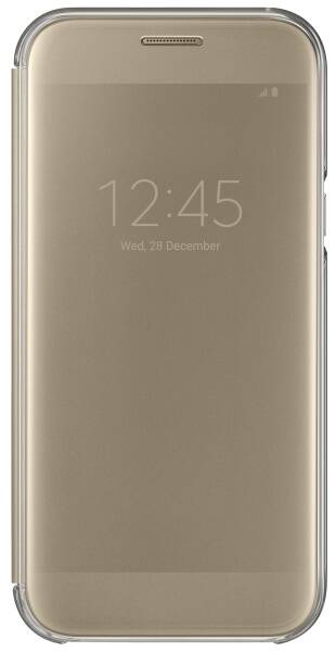 Pouzdro na mobil flipové Samsung na Galaxy A5 2017 (EF-ZA520C) zlaté

