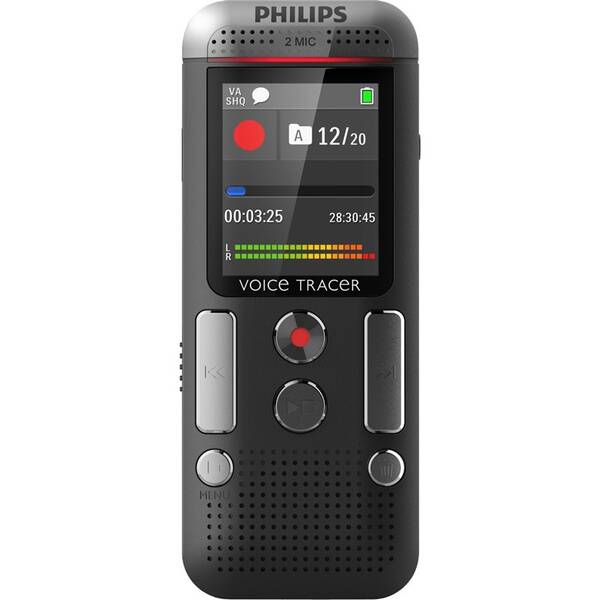 Diktafon Philips DVT2510 černý

