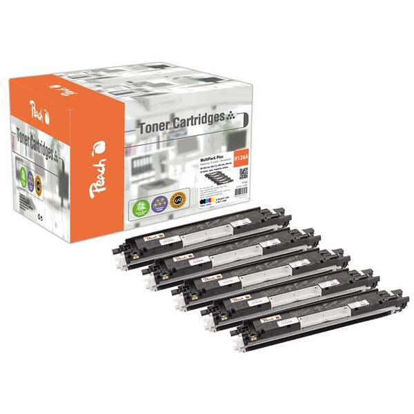 Toner Peach HP 126A, Multi-Pack Plus, 2x 1200/3x1000 - CMY 2xBK 
