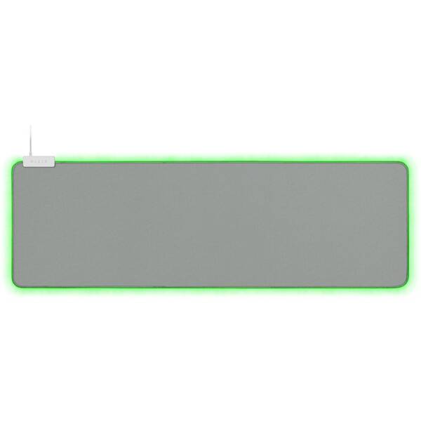 Podložka pod klávesnici a myš Razer Goliathus Extended Chroma, 92 × 29,4 cm bílá

