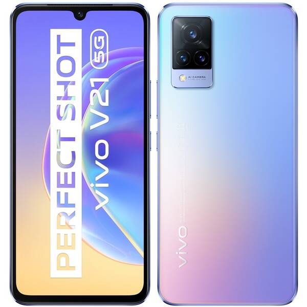 Mobilní telefon vivo V21 5G 8 GB / 128 GB - Sunset Dazzle 

