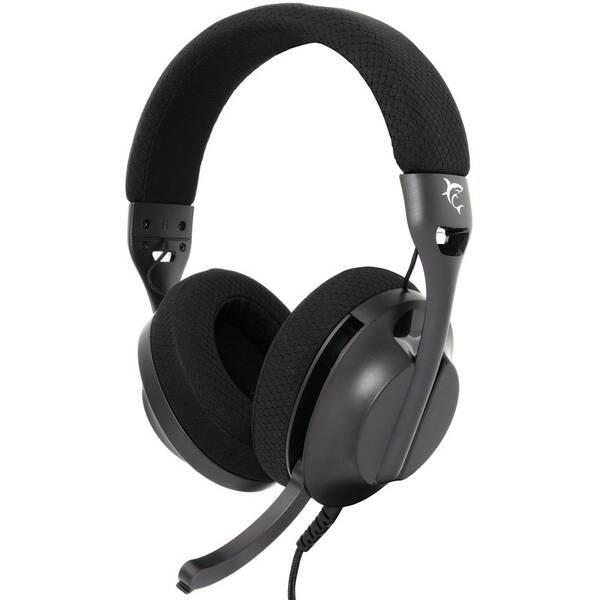 Headset White Shark PARROT pro PC, PS4/PS5, Mac černý

