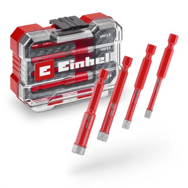 Sada vrtáků Einhell XS-CASE  (4 ks), 49500404 

