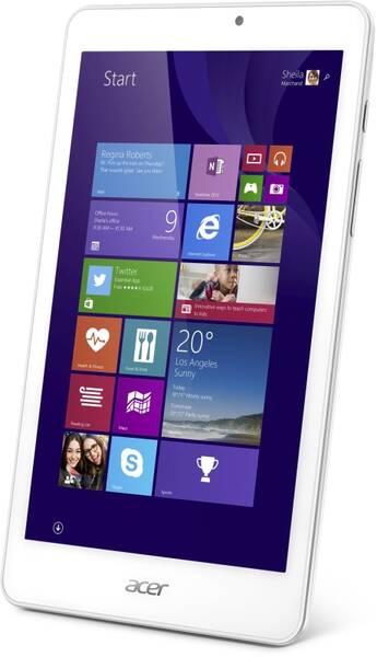 Dotykový tablet Acer W1-810 bílý

