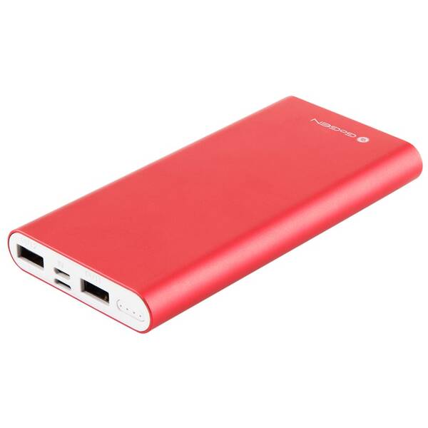 Powerbanka GoGEN 10000 mAh, Lightning červená

