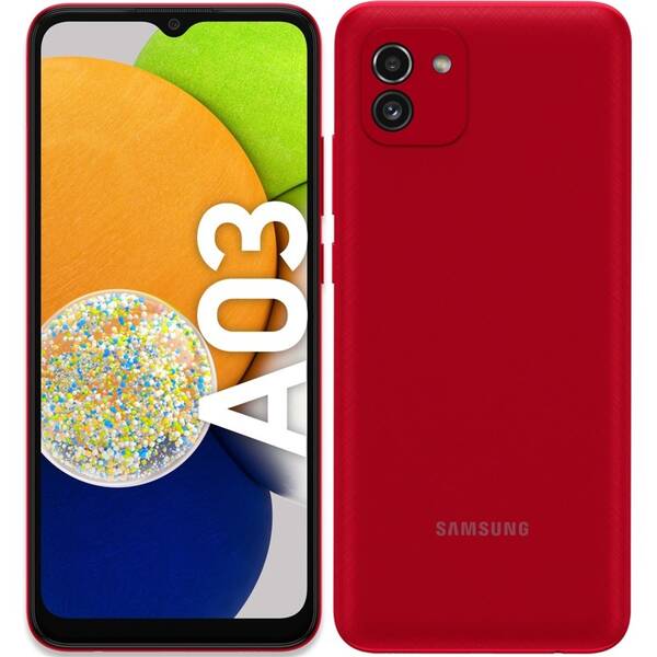 Mobilní telefon Samsung Galaxy A03 červený

