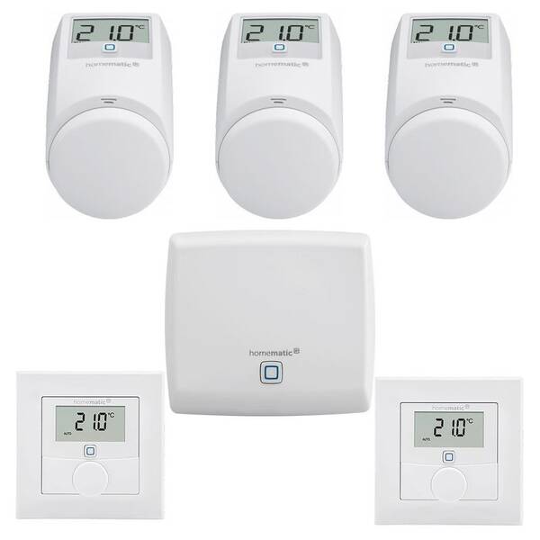 Kompletní sada Homematic IP řízení vytápění, set2 

