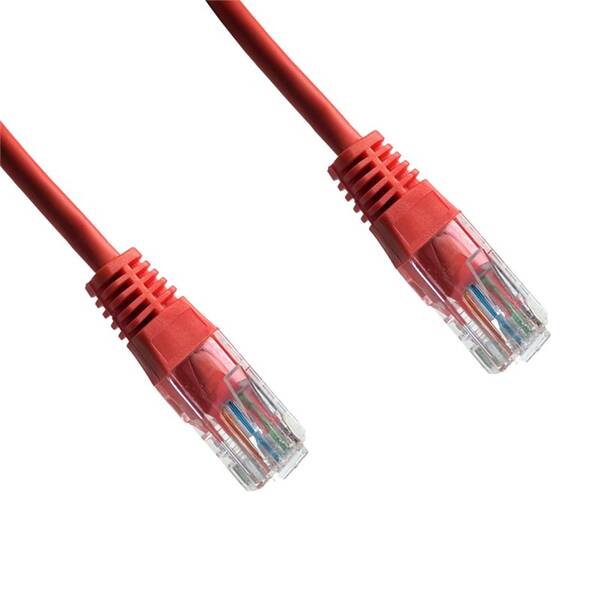 Kabel DATACOM síťový (RJ45), 0,5m oranžový

