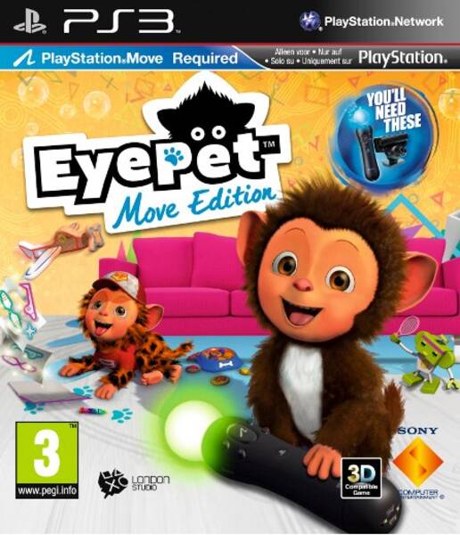 Hra Sony EyePet Move Edition PS3 (PS719197584) 

