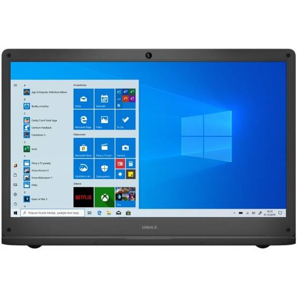Notebook Umax VisionBook 14Wa Plus - ZÁNOVNÍ - 12 měsíců záruka šedá barva
