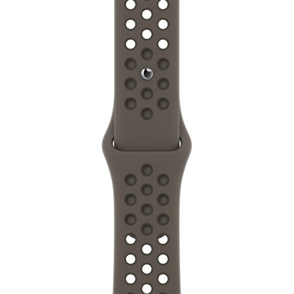 Řemínek Apple 45mm olivově šedý / cargo khaki Nike sportovní řemínek 

