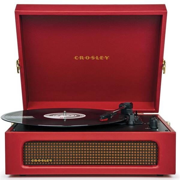 Gramofon Crosley Voyager červený

