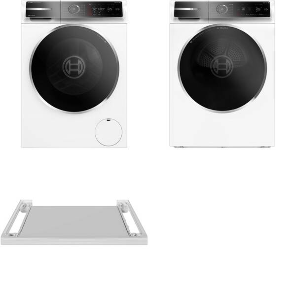 Set výrobků Bosch WGB244A2BY + WRB247CNBY + WTZ2800 bílý

