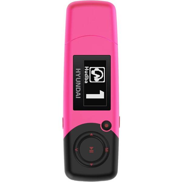 MP3 přehrávač Hyundai MP 366 GB4 FM P růžový

