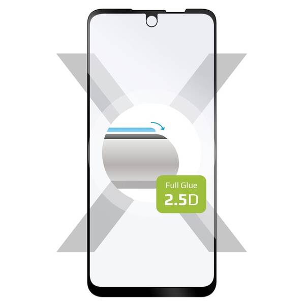 Tvrzené sklo FIXED Full-Cover na Motorola Moto G31 černé

