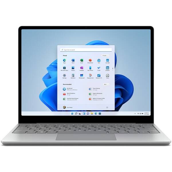 Notebook Microsoft Surface Laptop Go 2 stříbrná barva
