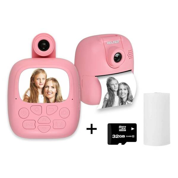 Instantní fotoaparát Helmer TP02 růžový

