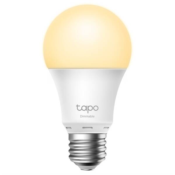 Chytrá žárovka TP-Link Tapo L510E Smart, 8,7 W, E27, teplá bílá 


