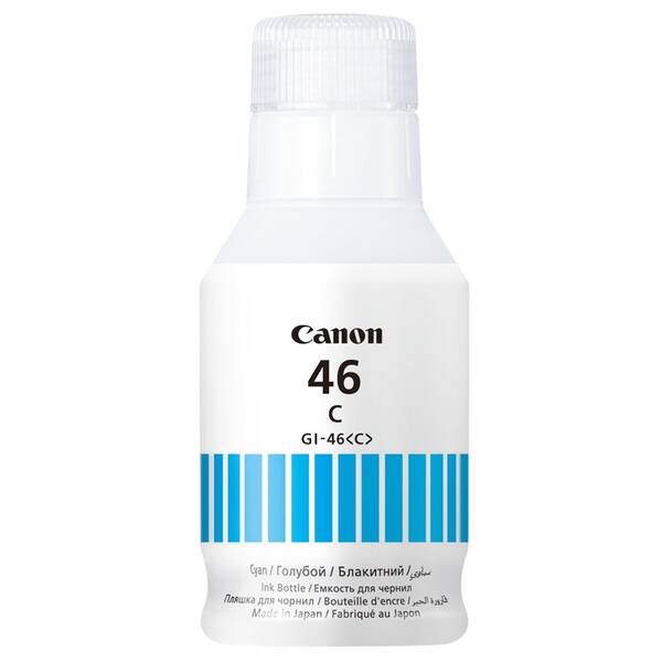 Inkoustová náplň Canon GI-46, 14 000 stran azurová

