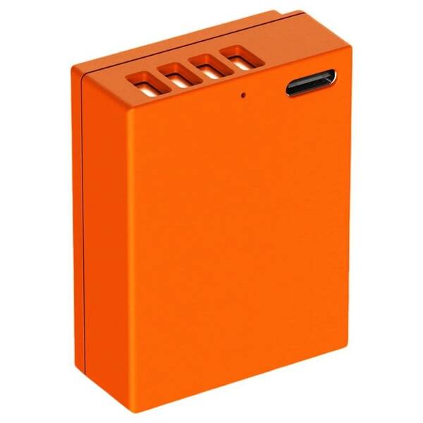 Baterie Rollei USB-C NP-W126 (Fuji) oranžová

