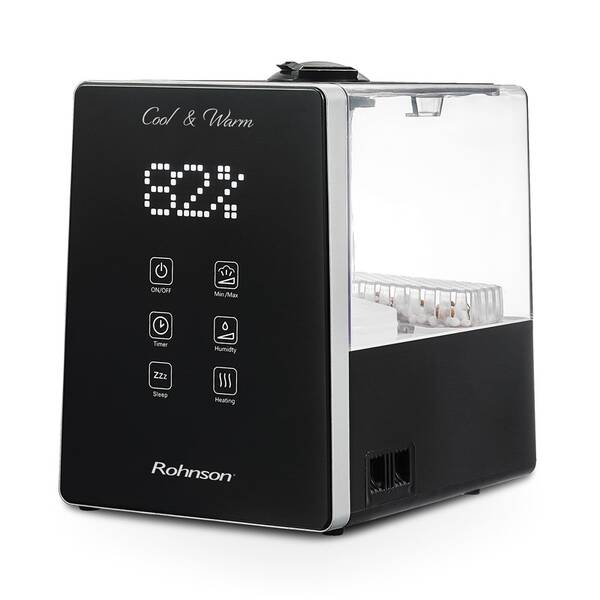 Zvlhčovač vzduchu Rohnson R-9510 Cool & Warm černý

