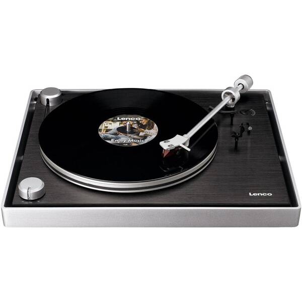 Gramofon Lenco L-455BK černý/stříbrný

