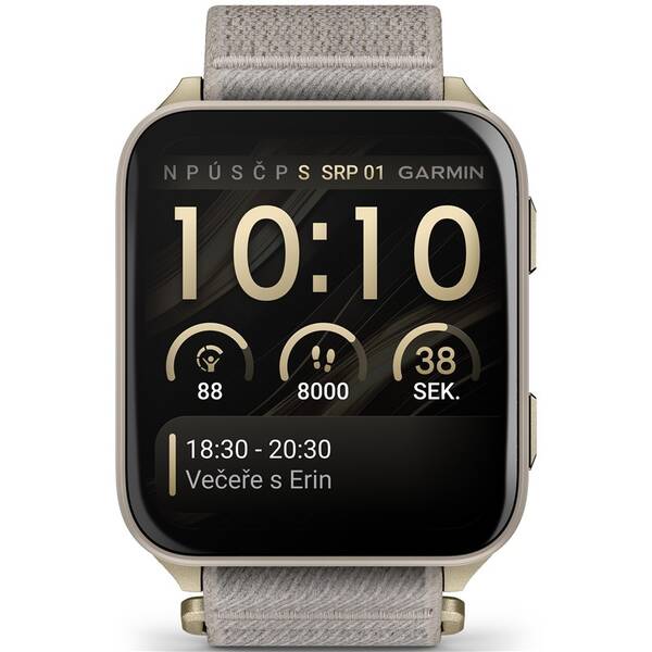 Chytré hodinky Garmin Venu X1 zlaté

