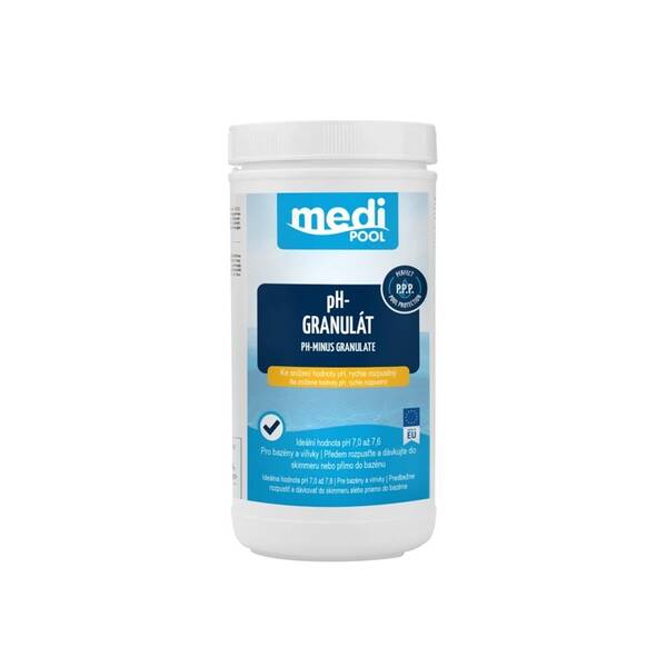 Bazénová chemie mediPOOL pH-Minus  1,5 kg 

