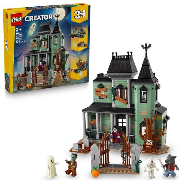 Stavebnice LEGO® Creator 3 v 1 31167 Strašidelný dům 

