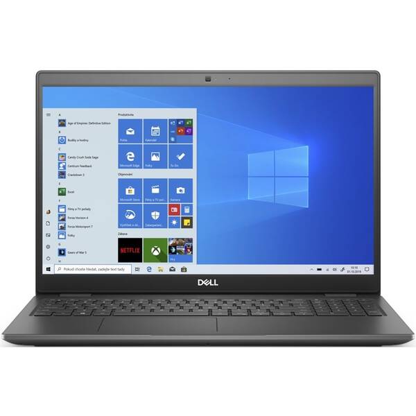 Notebook Dell 3510 - ZÁNOVNÍ - 12 měsíců záruka šedý

