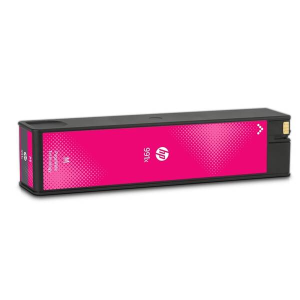 Inkoustová náplň HP 991X, 16 000 stran purpurová


