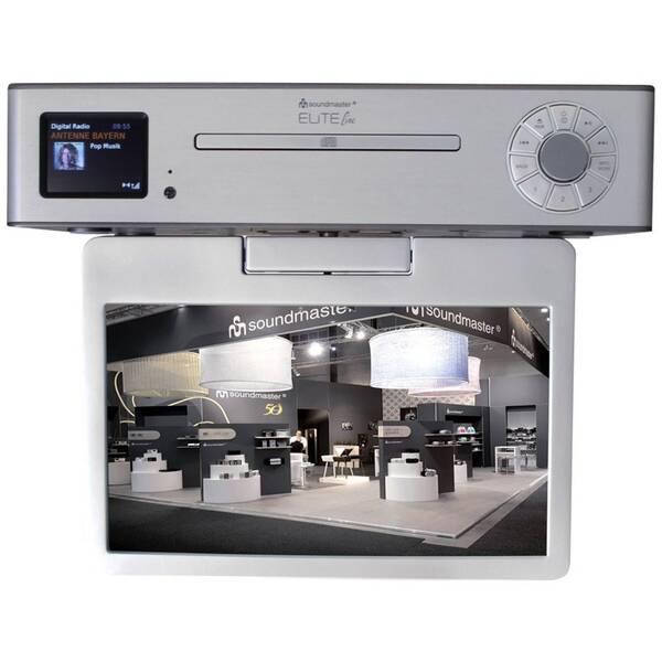 Radiopřijímač s DAB+ Soundmaster KTD1020SI stříbrný

