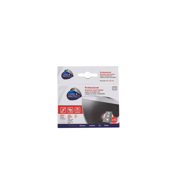 Náhradní čepele na škrabku Care+Protect CVISBL3801 (10 ks) 

